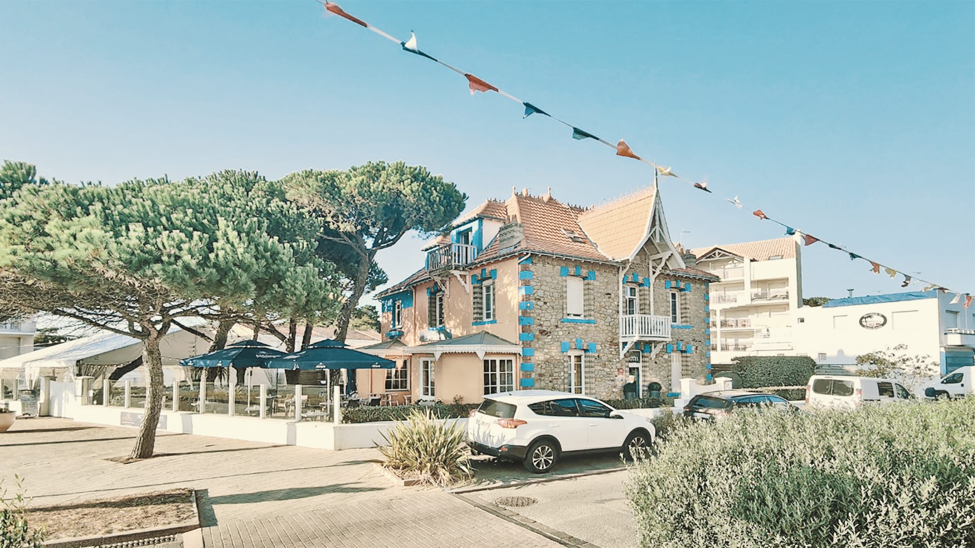 Maisons typique à Saint Brévin les Pins - Photographie Emmanuel Naffrechoux