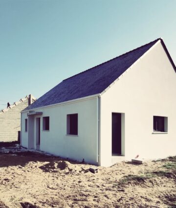 Sur Donge les maisons individuelles se terminent - © photographie Emmanuel Naffrechoux